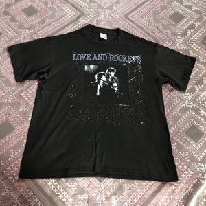 Vintage 80s Love & Rockets band t-shirt